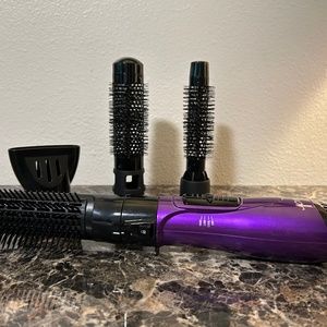 Curling dryer with medium-sized roller